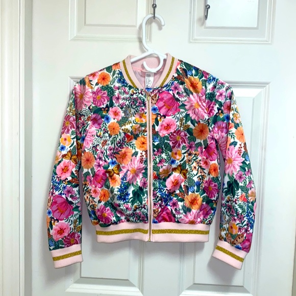 H&M Other - H&M Tropical Bomber Jacket
